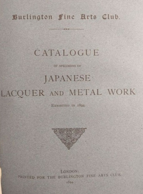 Burlington Catalogue 1894