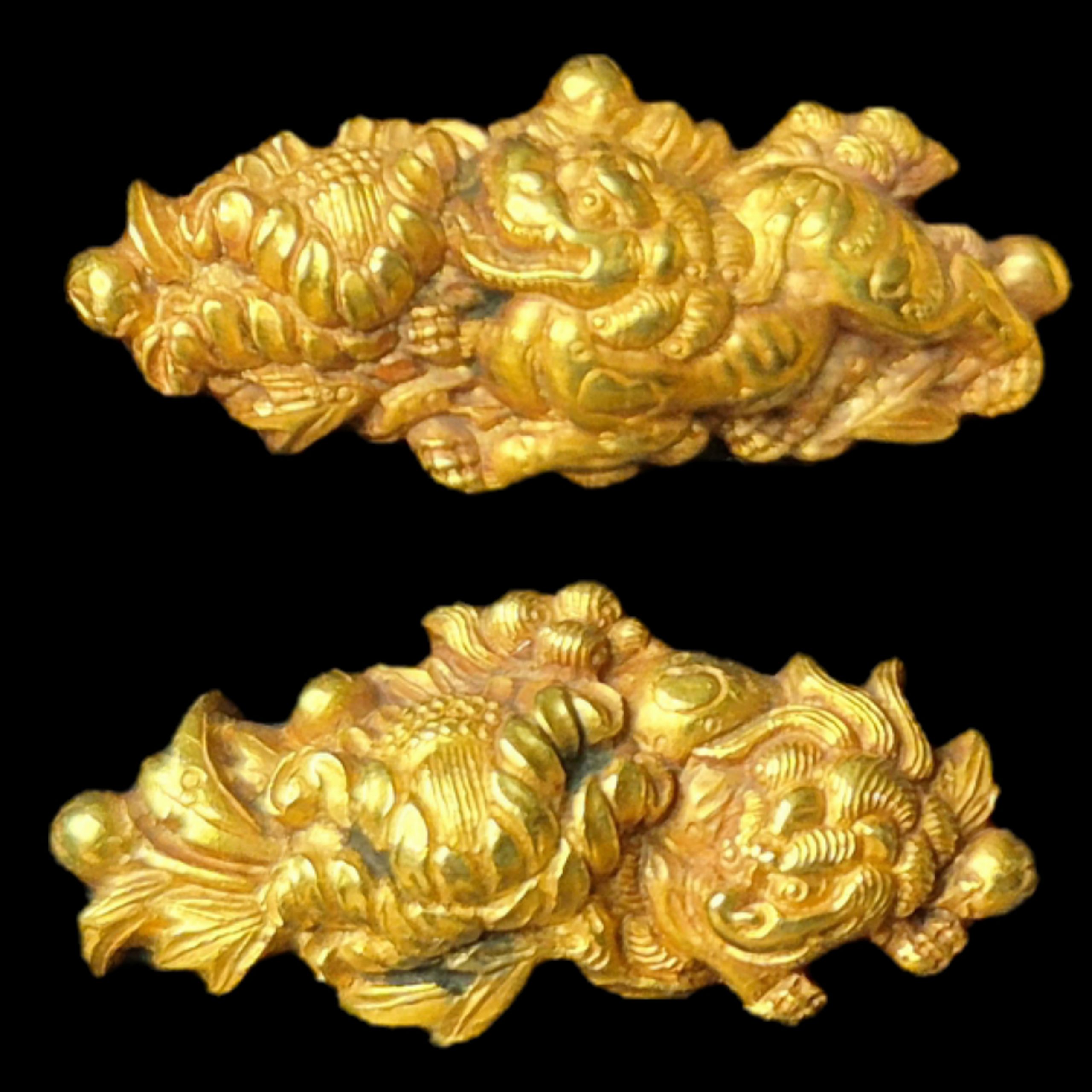 Shishi Peony Menuki